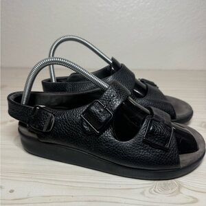 SAS Relaxed -  Leather Walking Sandal Tripad Comfort Amber Women's Size 8.5